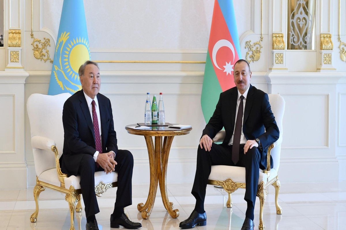 Nursultan Nazarbayev Azərbaycan liderini təbrik edib