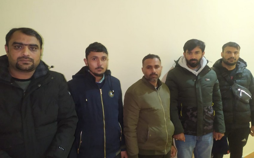 DSX və DİN birgə əməliyyat keçirib, 5 Pakistan vətəndaşı saxlanılıb