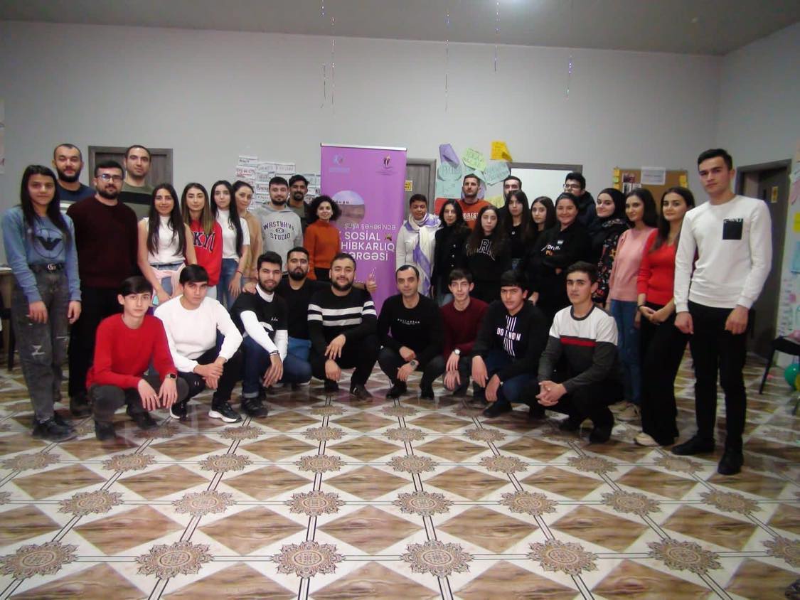 “Şuşa şəhərində ilk sosial sahibkarlıq düşərgəsinin keçirilməsi” adlı layihəsinin Bərdə rayonunda davamı