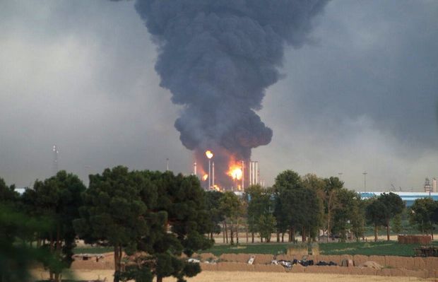 İraqın şimalında neft emalı zavodunda yanğın baş verib