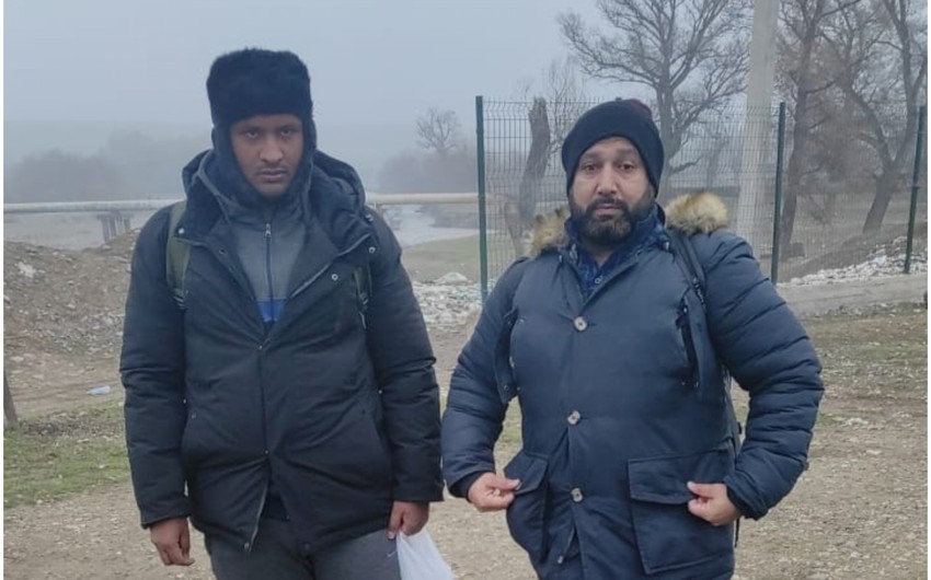 Azərbaycandan Gürcüstana qanunsuz keçmək istəyən iki əcnəbi saxlanılıb