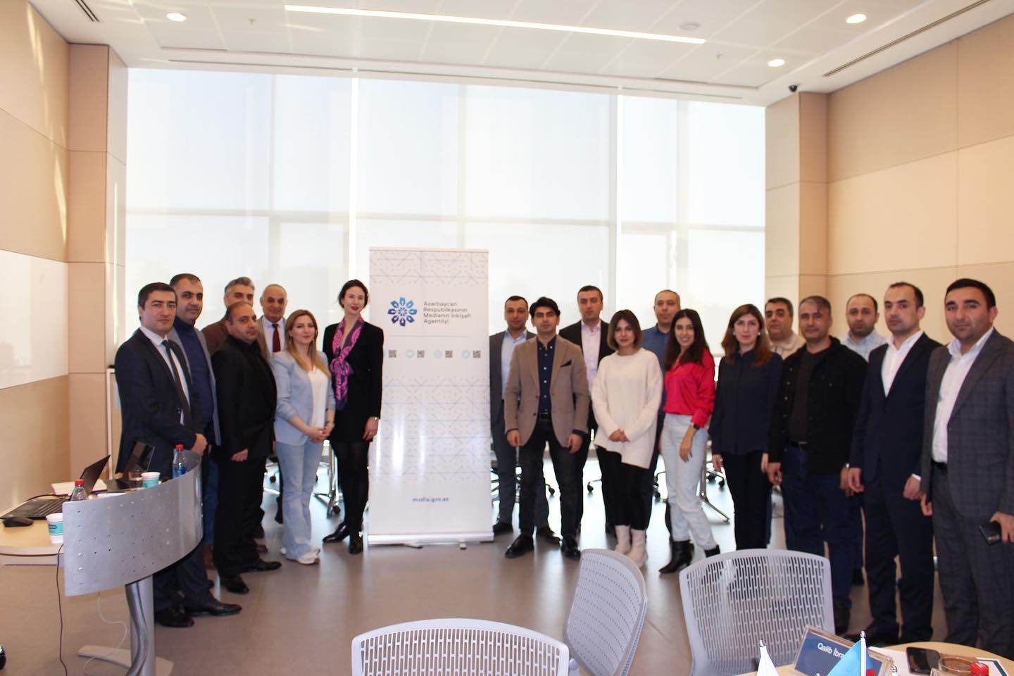 “Media Menecmenti” təlim proqramının ikinci modulu keçirilib