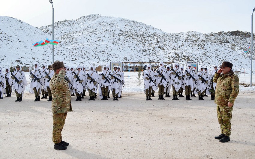 На территории Лачынского района сданы в эксплуатацию новые военные объекты