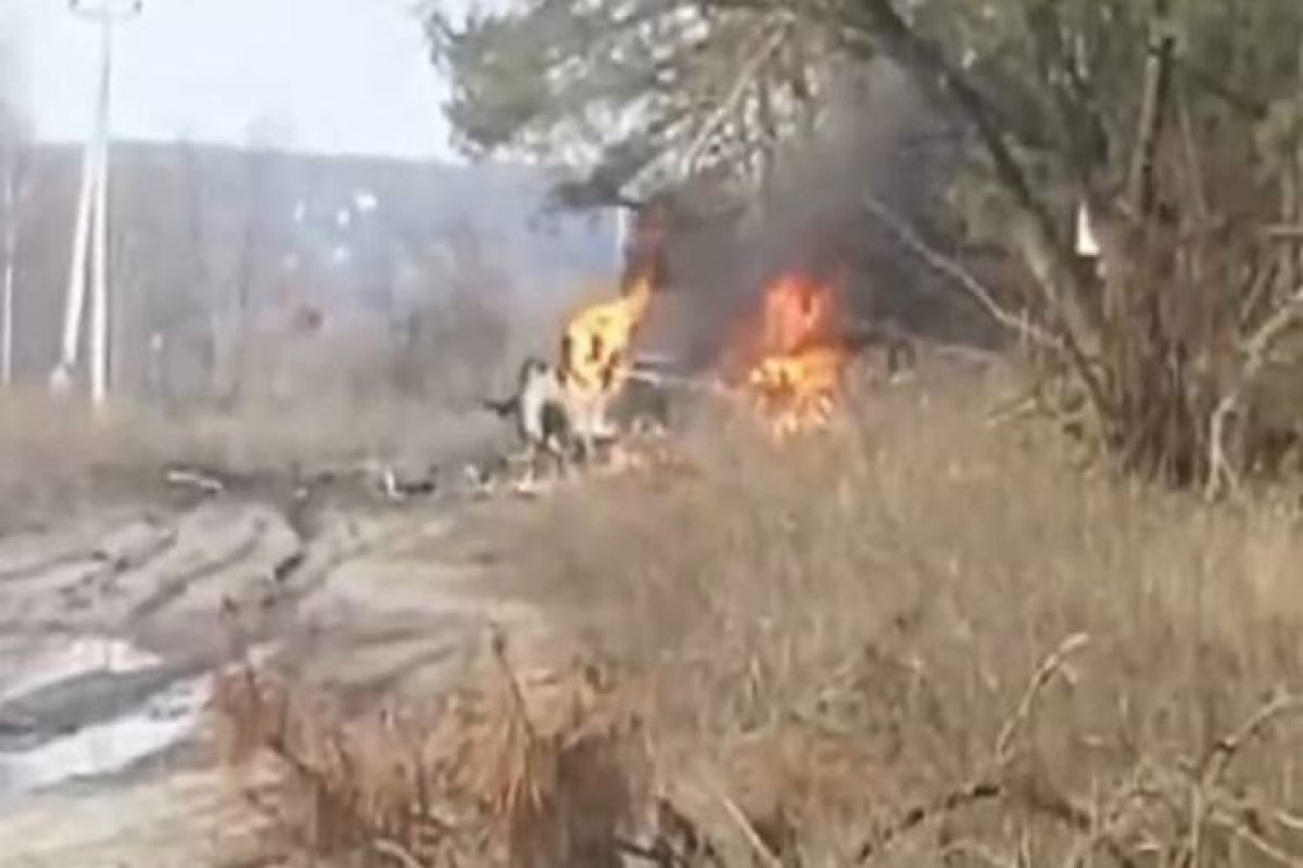 Xarkov vilayətində avtomobil partlayıb, ölən var