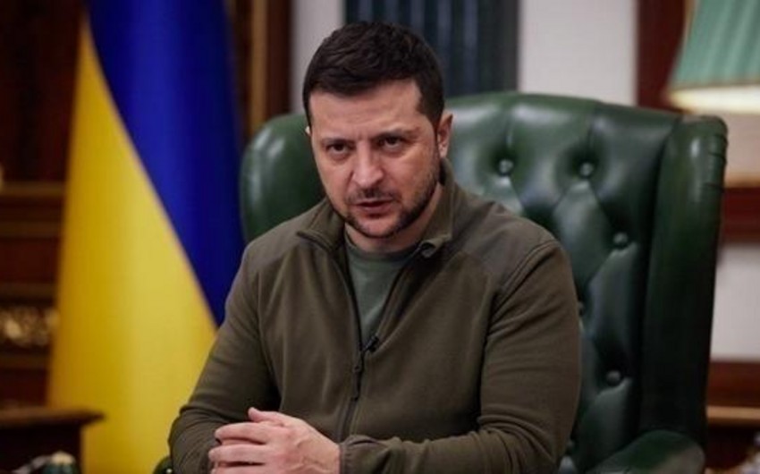 Zelenski Ukrayna Ordusunun bəzi ərazilərdə irəlilədiyini açıqlayıb