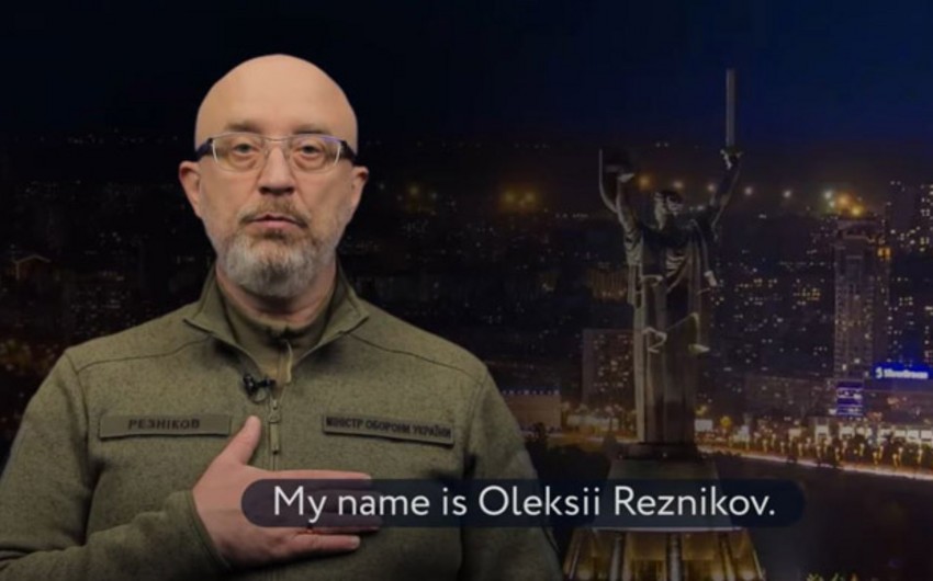 Reznikov rusiyalılara xəbərdarlıq edib: “Bir həftəniz qalıb”