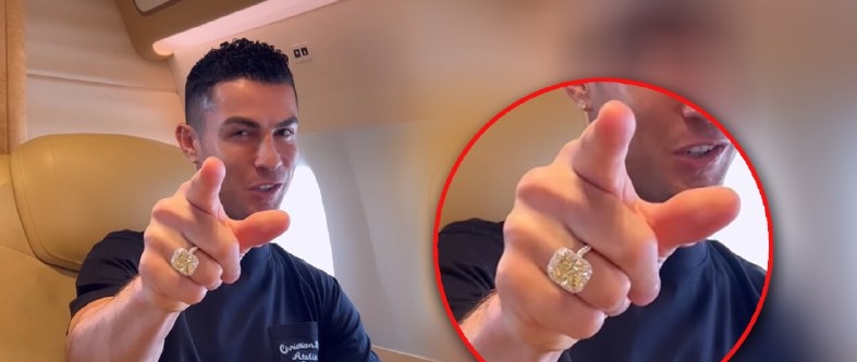 Kriştiano Ronaldonun brilliant üzüyü gündəm oldu - FOTO