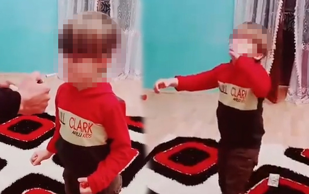 Uşağa siqaret çəkdirib videosunu yaydılar