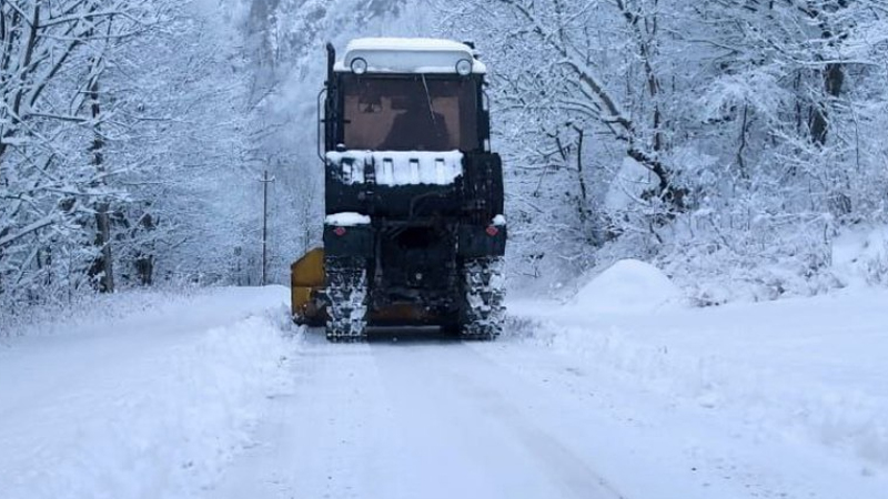 Azərbaycanın bu kəndində rekord şaxta qeydə alındı (VİDEO)