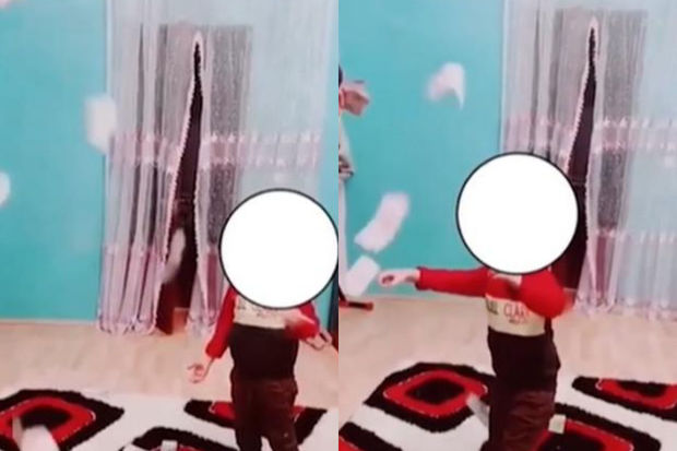 4 yaşlı uşağa siqaret çəkdirən dayısı cəzalandırıldı (RƏSMİ)