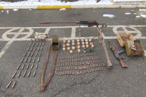 İşğaldan azad edilmiş ərazilərdəki silah-sursat yığılaraq təhvil verilib - VİDEO