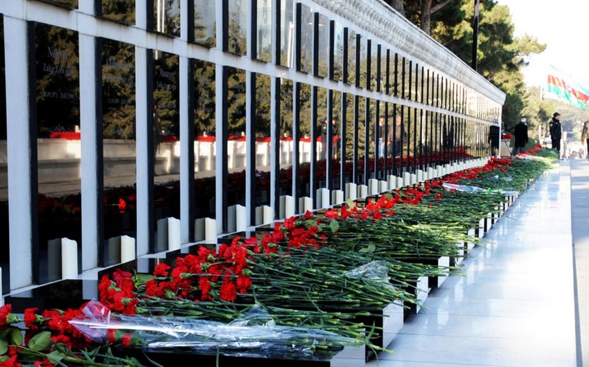 20 Yanvar şəhidi ailələrinə verilən təqaüdün məbləği artırılıb