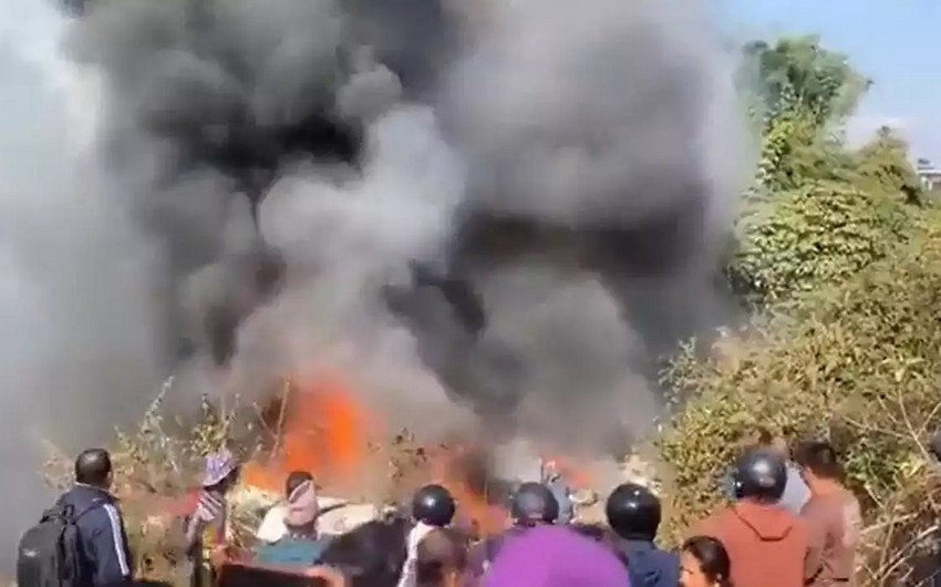 Nepaldakı təyyarə qəzasında azı 30 nəfər ölüb - YENİLƏNİB