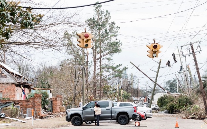 Байден объявил режим бедствия в Джорджии из-за штормов и торнадо