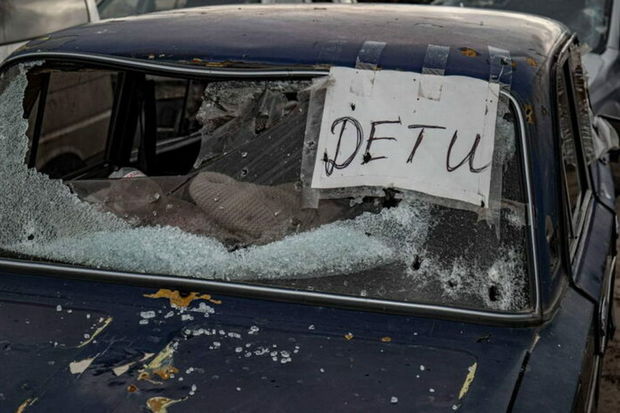 Ukraynada müharibə zamanı həlak olan uşaqların sayı açıqlandı - FOTO
