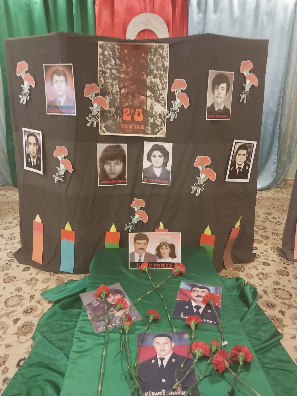 Xətai rayonundakı 235 nömrəli xüsusi körpələr evi-uşaq  bağçasında 20 Yanvar şəhidlərinin xatirəsi anılıb