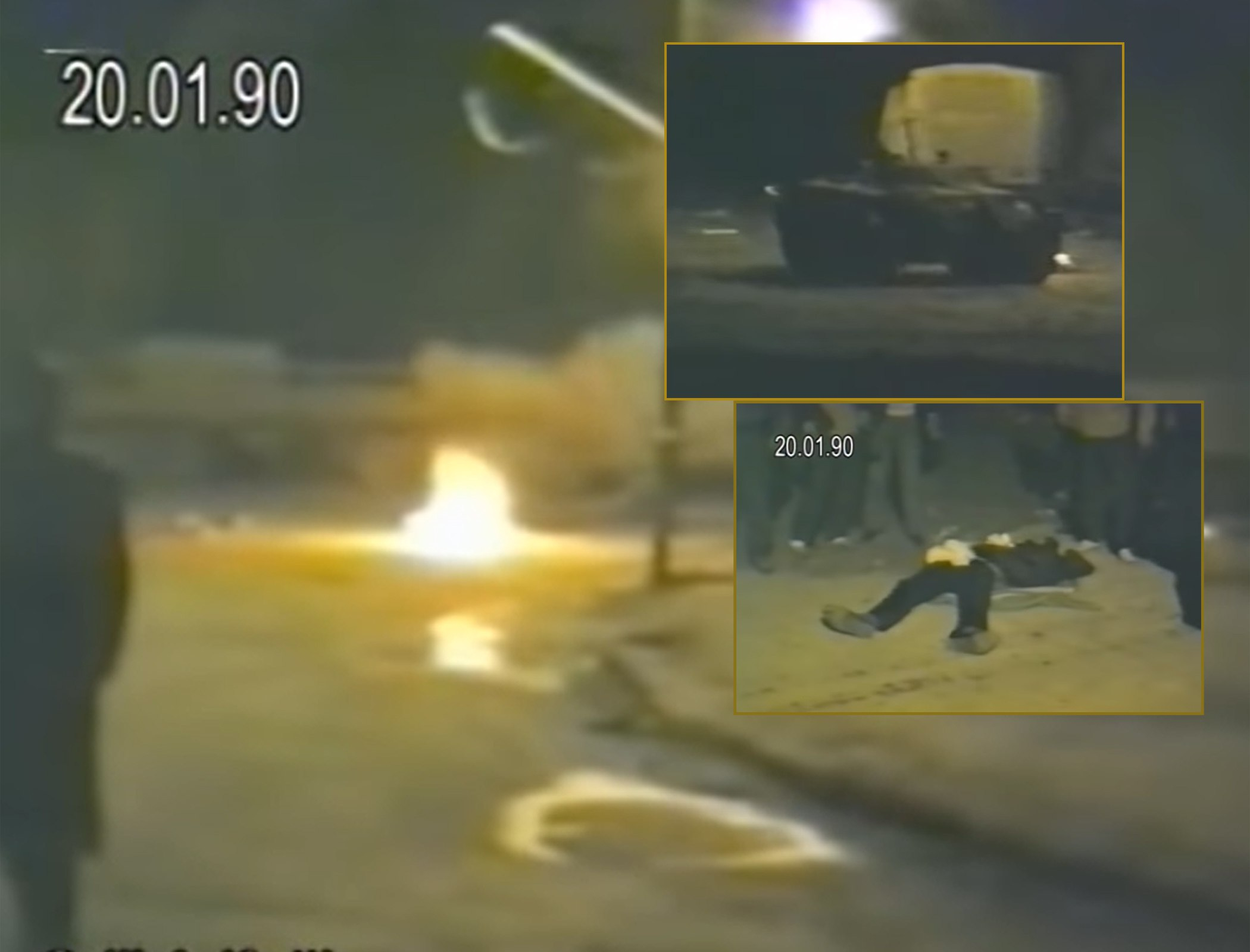 Ədil Arifoğlunun 20 yanvar günü Bakıda lentə aldığı dəhşətli görüntülər - VİDEO