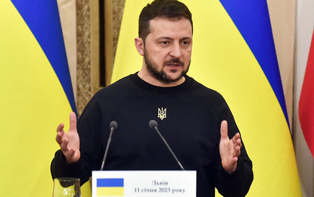 Zelenski vaxtı “Rusiyanın silahı” adlandırdı