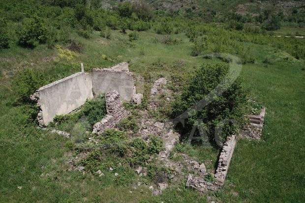 İşğal dövründə ermənilərin viran qoyduğu Nəcəflər kəndi - FOTO
