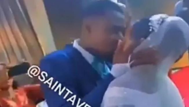 Toyda gəlini öpən bəyin başına yumruq vurdular