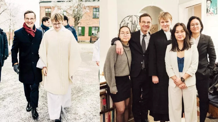 İsveç baş nazirinin həyat yoldaşı keşiş olur