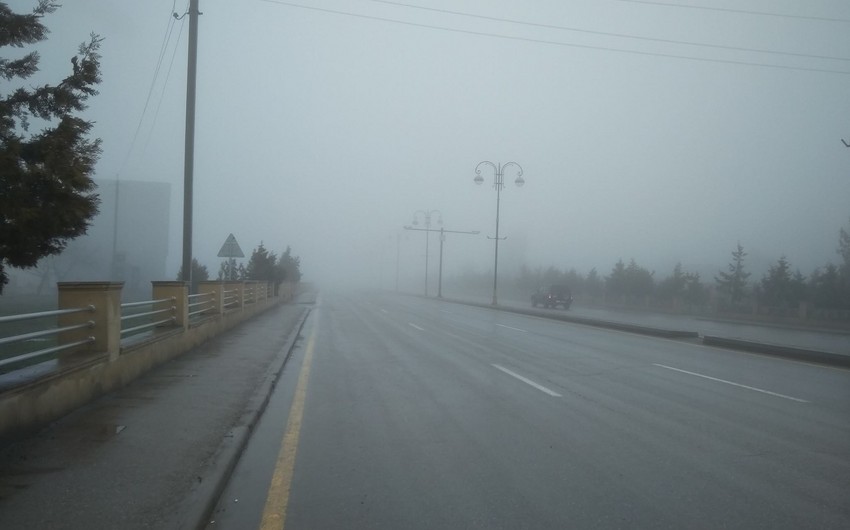 Sabah hava çiskinli olacaq