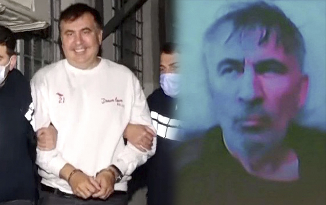 Saakaşvilinin çəkisi 120-dən 68 kq-yə düşüb