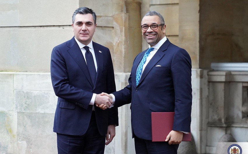 Gürcüstan və Britaniya XİN başçıları görüşüb