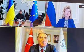Ukrayna, Türkiyə və Rusiya ombudsmanlarının videogörüşü olub
