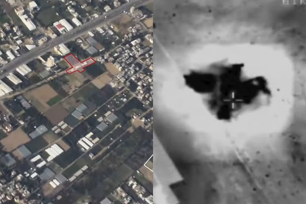 İsrail ordusu HƏMAS-ın yeraltı raket zavodunu bombalayıb - VİDEO