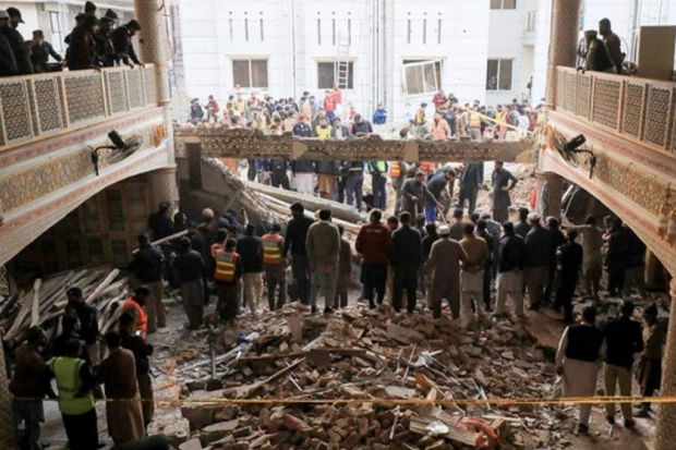Pakistanda məsciddə baş verən partlayışın TƏFƏRRÜATI