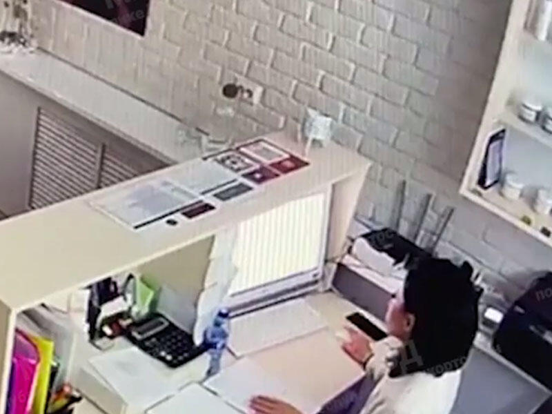 Masaj salonunda dava - VİDEO