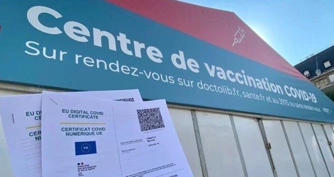 Saxta Covid-19 sağlamlıq lisenziyası Fransada həbsxanaya gətirildi