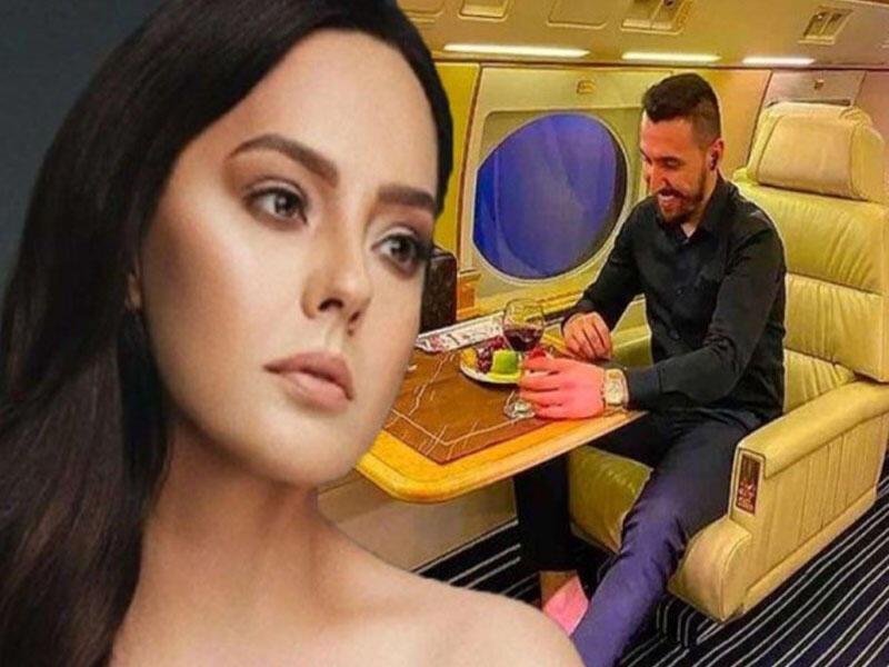 Ebru Gündeş sevgilisiylə barışıb Dubaya getdi - FOTO