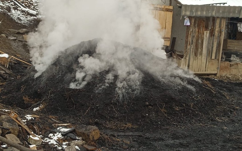 Qubada qanunsuz kömür quyuları aşkarlanıb