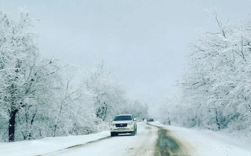 Sabah dağlıq və dağətəyi rayonlarda yollar buz bağlayacaq
