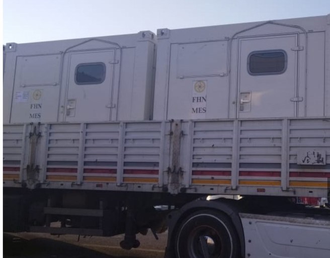 Полевой мобильный госпиталь МЧС Азербайджана доставлен в турецкий Кахраманмараш