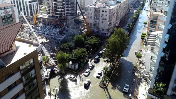 Dəniz səviyyəsinin qalxdığı İskəndərunda binalar boşaldılıb