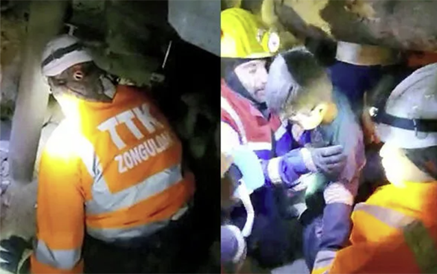 3 gün sonra xilas edildi, ilk istəyi saqqız oldu - Video