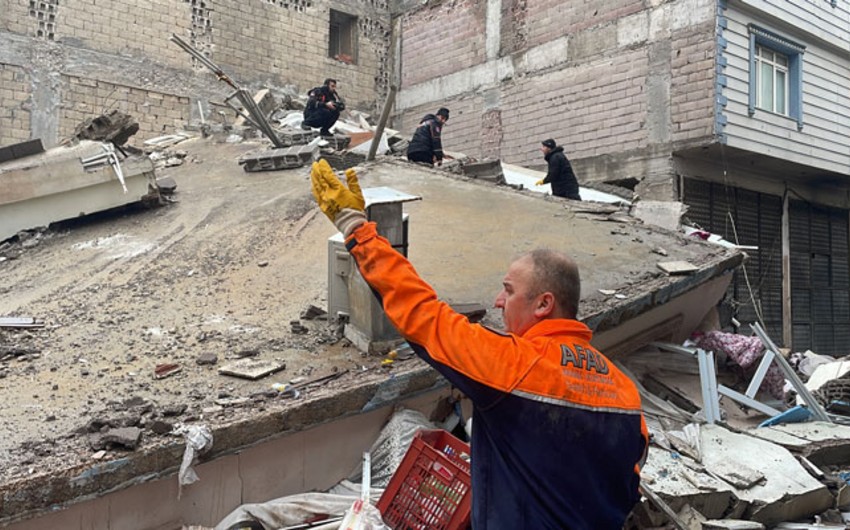 Türkiyənin Kilis vilayətində axtarış-xilasetmə işləri başa çatıb