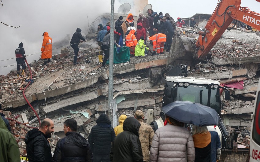 Türkiyədə zəlzələdə ölənlərin sayı 18 991-ə çatıb, 75 523 nəfər yaralanıb