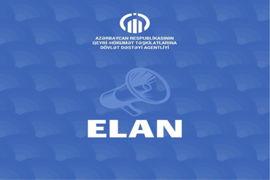 QHT Agentliyi qrant müsabiqəsi elan etdi - ELAN