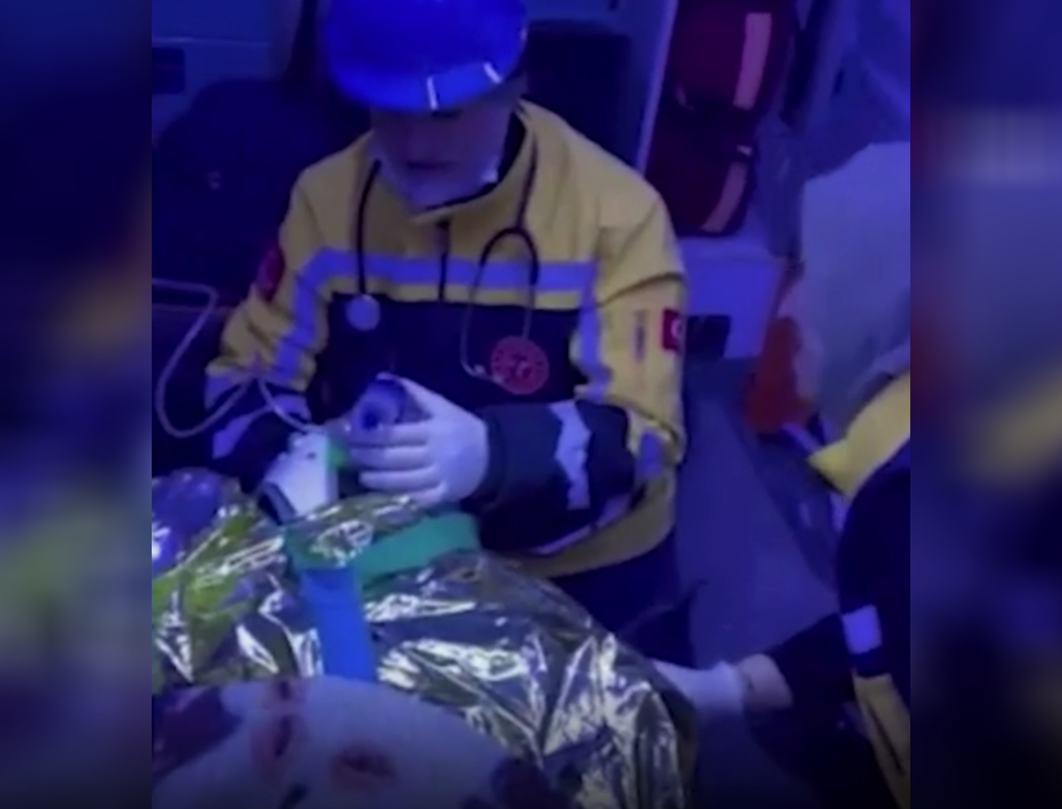 138 saat sonra xilas edilən qadın: 