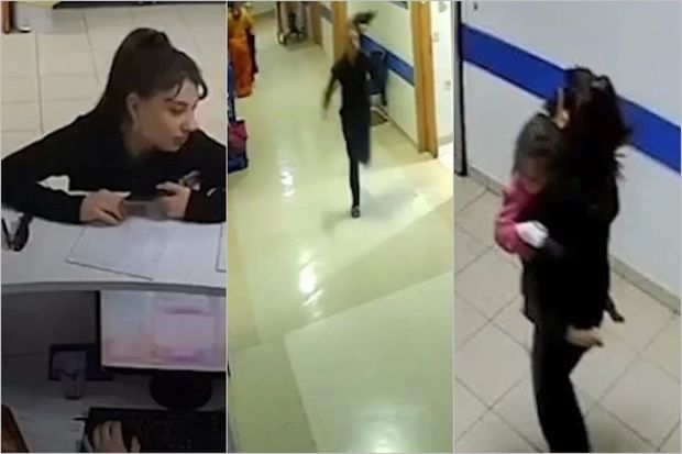 Fədakarlıqla bağlı daha bir görüntü: Tibb bacısı zəlzələ anında xəstə uşaqların yanına qaçır - VİDEO