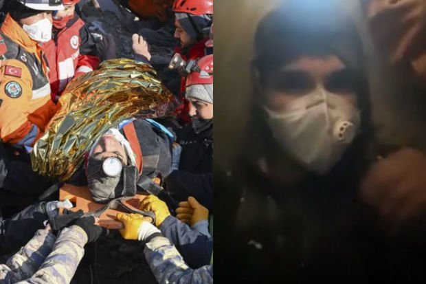 198-ci saatda yeni möcüzə: Adıyamanda daha bir nəfər xilas edildi - VİDEO
