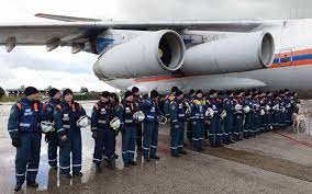 Rusiya xilasediciləri Türkiyədən qayıdıblar