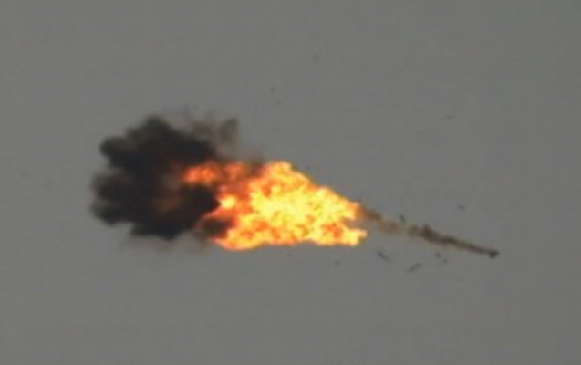 ABŞ hərbçiləri Suriyada İran PUA-sını vurdular - Fotolar