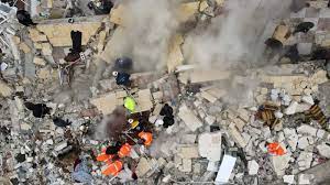 Suriyada zəlzələdə ölənlərin sayı 5800-ü ötüb