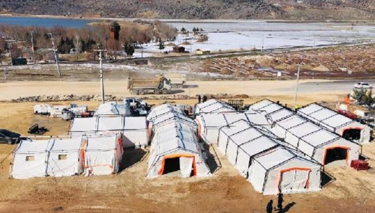 Fransa Hatayda səhra xəstəxanası qurdu