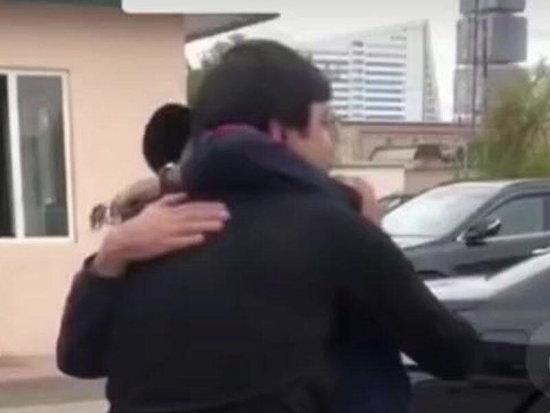 Pərviz Bülbülənin kriminal avtoritet dostu azadlığa çıxdı - Onu BELƏ QARŞILADI - VİDEO